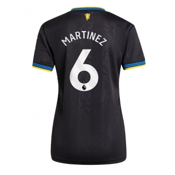 Billige Fotballdrakt Manchester United Lisandro Martinez #6 Replika Tredjedrakt Dame 2025-26 Kortermet